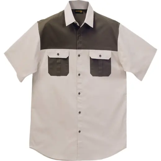 Stone Safari Two Tone Bush Shirt